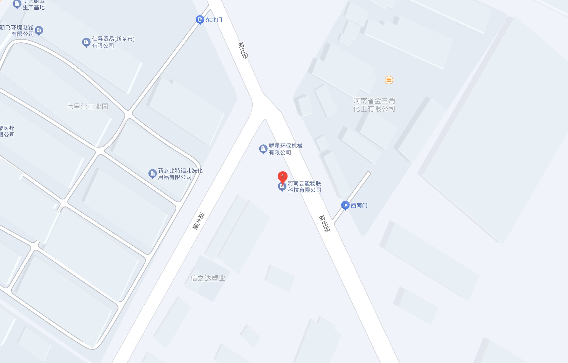 河南云能物联厂区地图